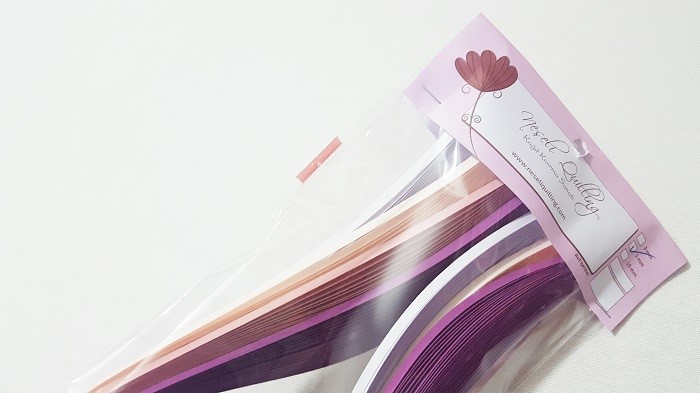 5mm Dokulu  Kiraz Çiçeği Renk Tonlu  Quilling Kağıdı(100ad)