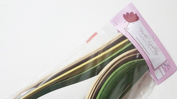 5mm Dokulu İlkbahar Renk Tonlu Quilling Kağıdı(100ad)